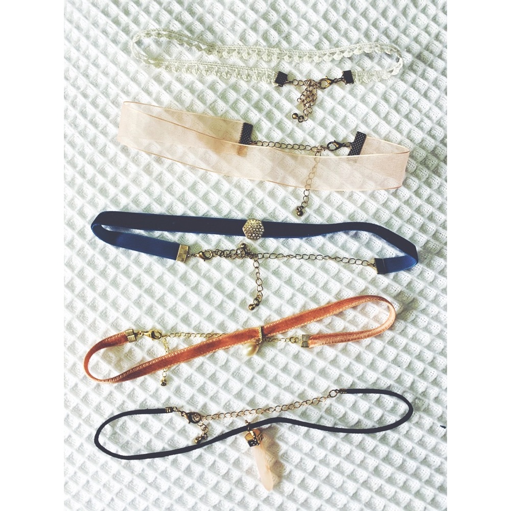 Set of 5 Chokers